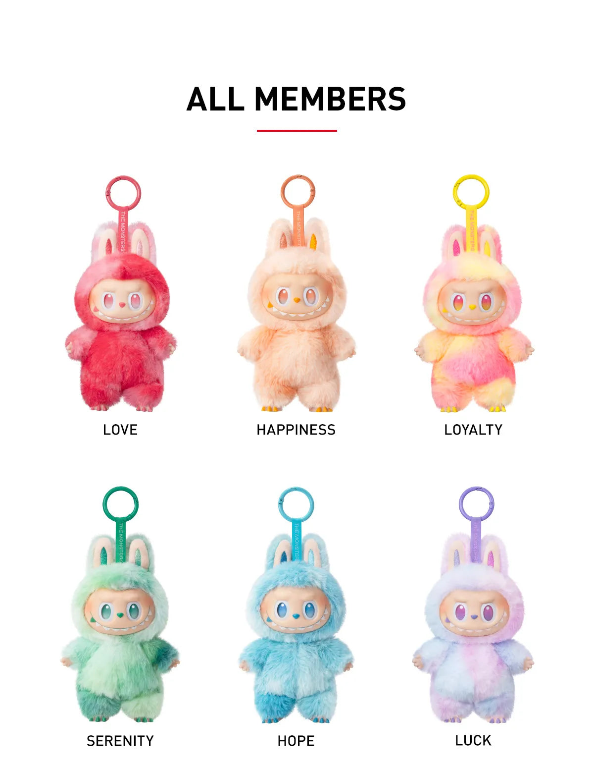 LABUBU Big into Energy Series Plush Pendant Blind Box