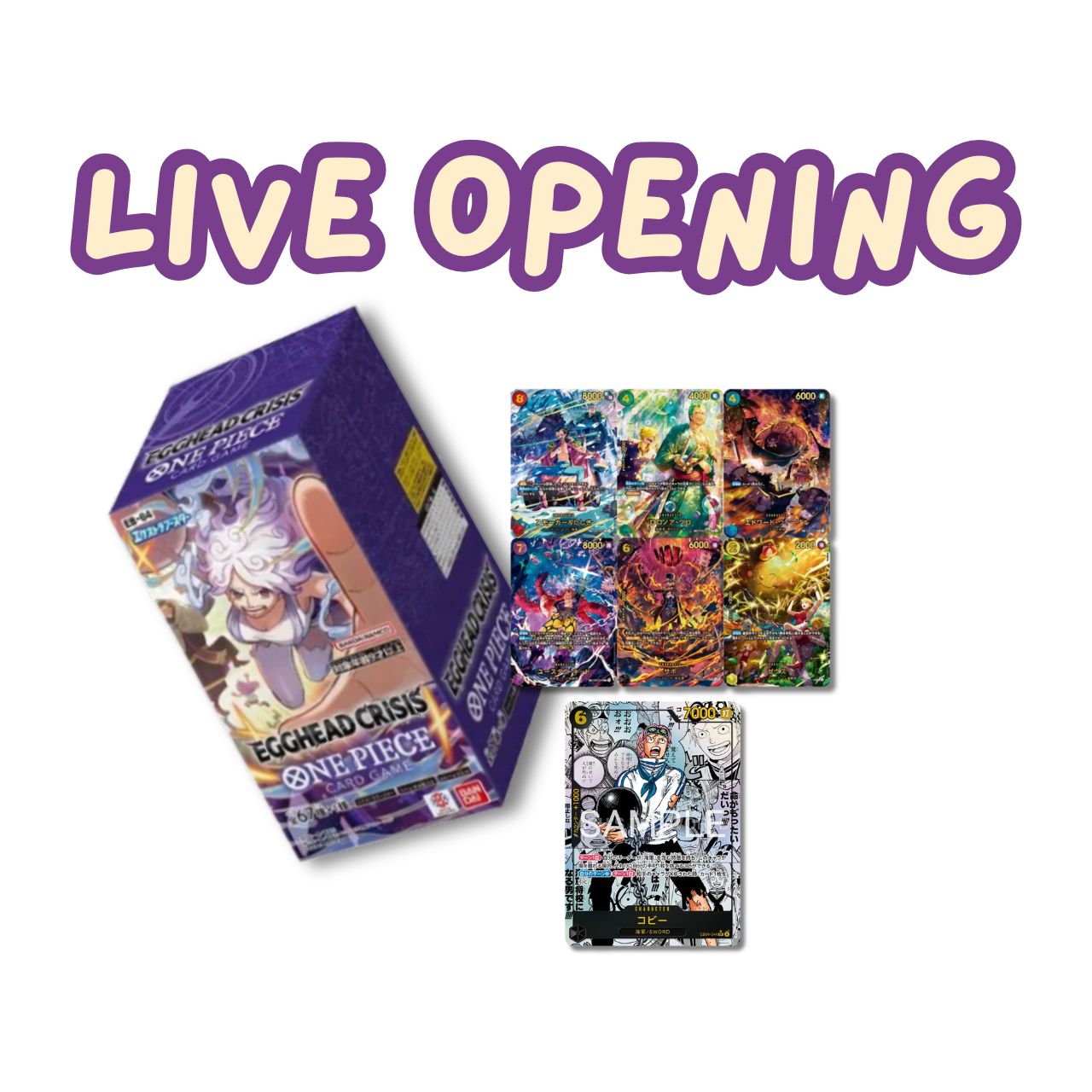 LIVE OPENING - EB04 Japanese Booster Box