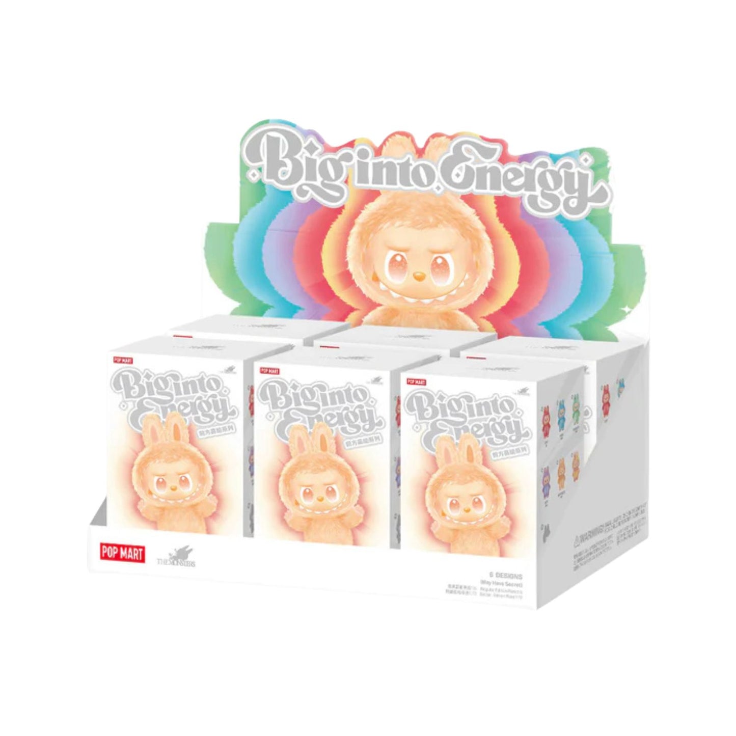 LABUBU Big into Energy Series Plush Pendant Blind Box
