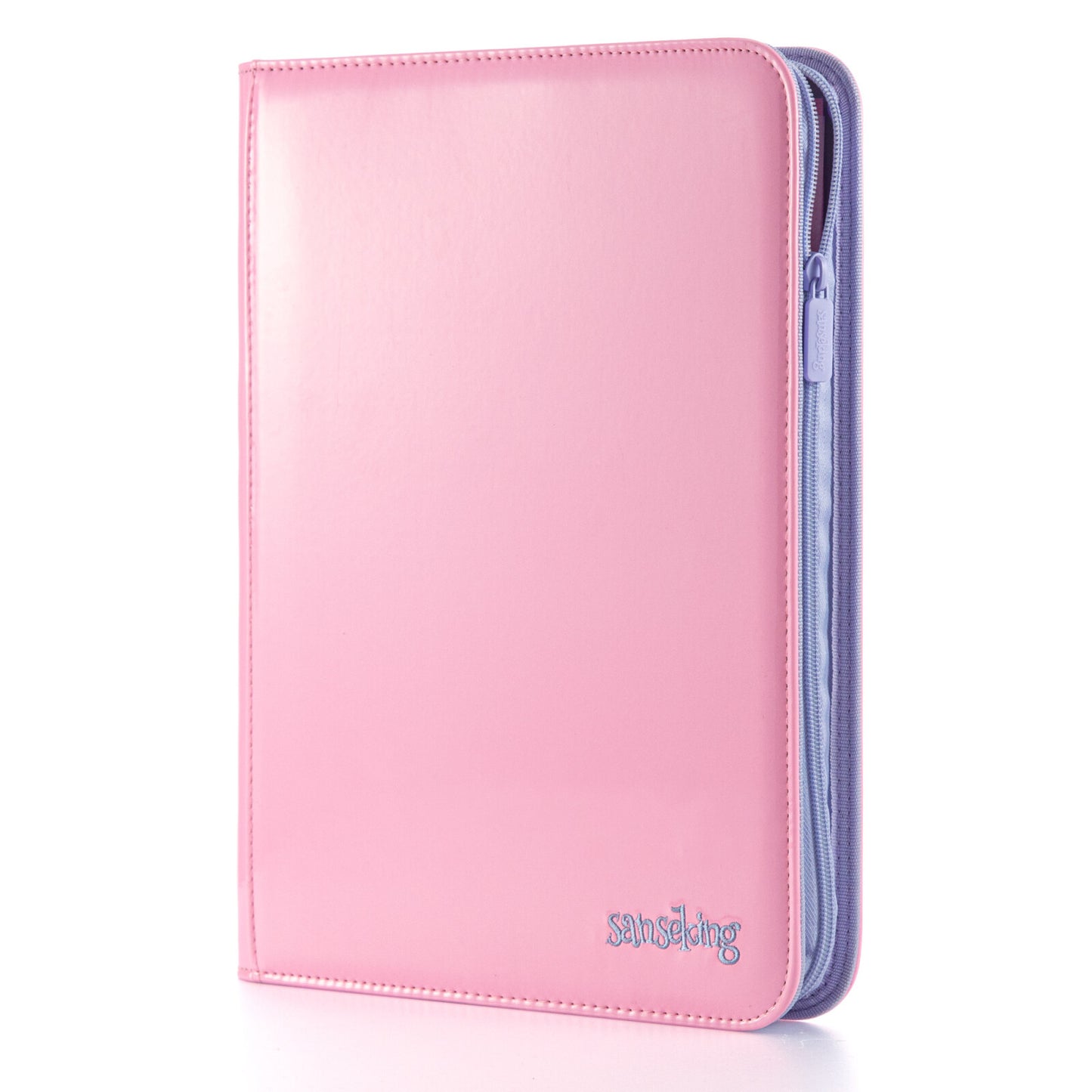 Crimson Coral 9-Pocket Card Binder - Pink - Sanseking