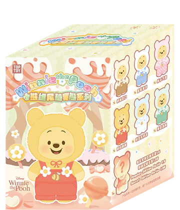 TOPTOY - Winnie The Pooh Characters - Candy Bear Series Plush Doll