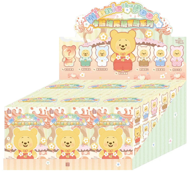 TOPTOY - Winnie The Pooh Characters - Candy Bear Series Plush Doll