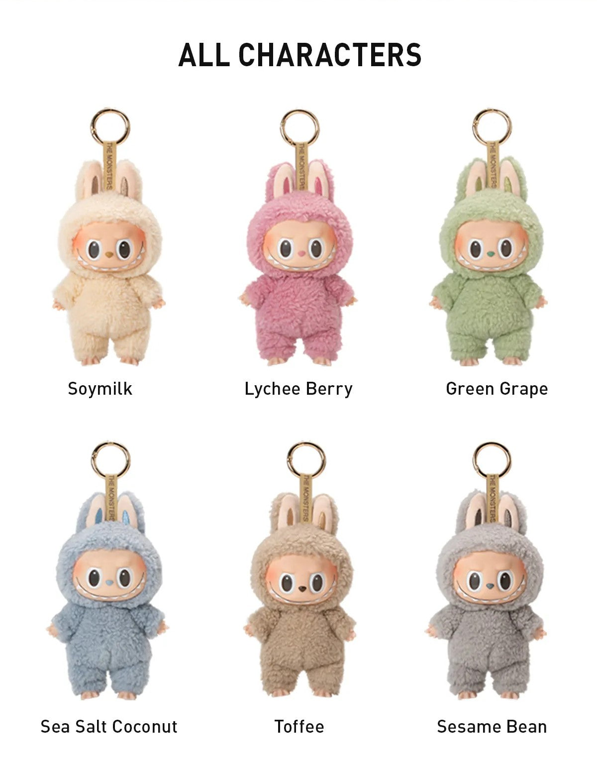 LABUBU Exciting Macaron Series Plush Pendant