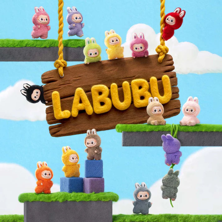 THE MONSTERS LABUBU PIN FOR LOVE SERIES-Vinyl Plush Pendant Blind Box [N-Z]