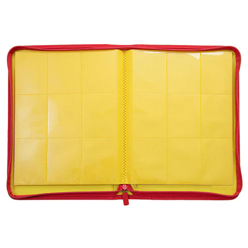 9-Pocket PU Card Binder - 151 Matte Yellow