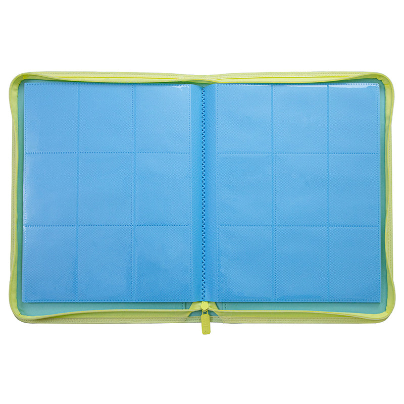 9-Pocket PU Card Binder - 151 Matte Blue