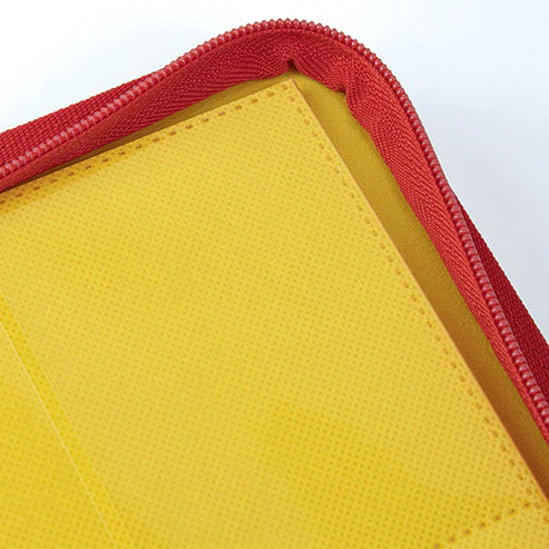 9-Pocket PU Card Binder - 151 Matte Yellow