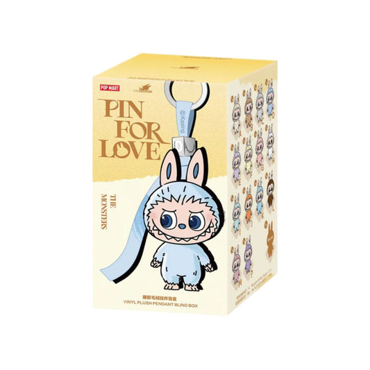 THE MONSTER PIN FOR LOVE SERIES - Vinyl Plush Pendant blind box [A-M]
