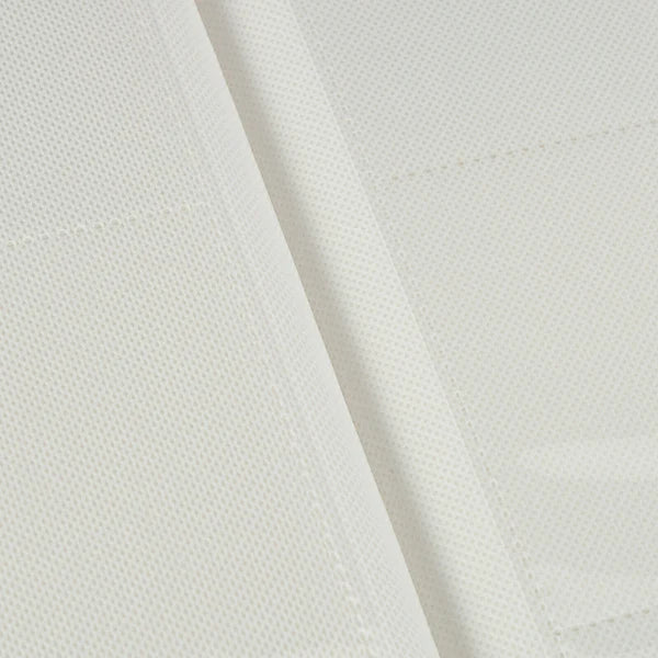 White Plaid 9 or 12-Pocket PU Binder