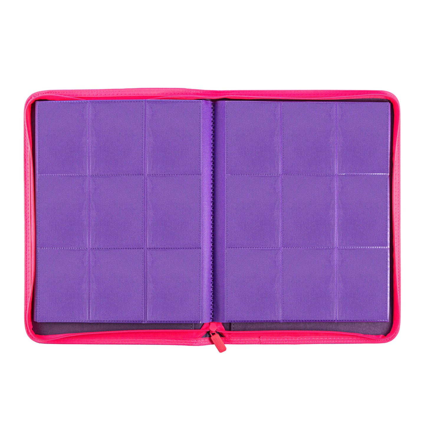 Crimson Coral 9-Pocket Card Binder  - Purple - Sanseking
