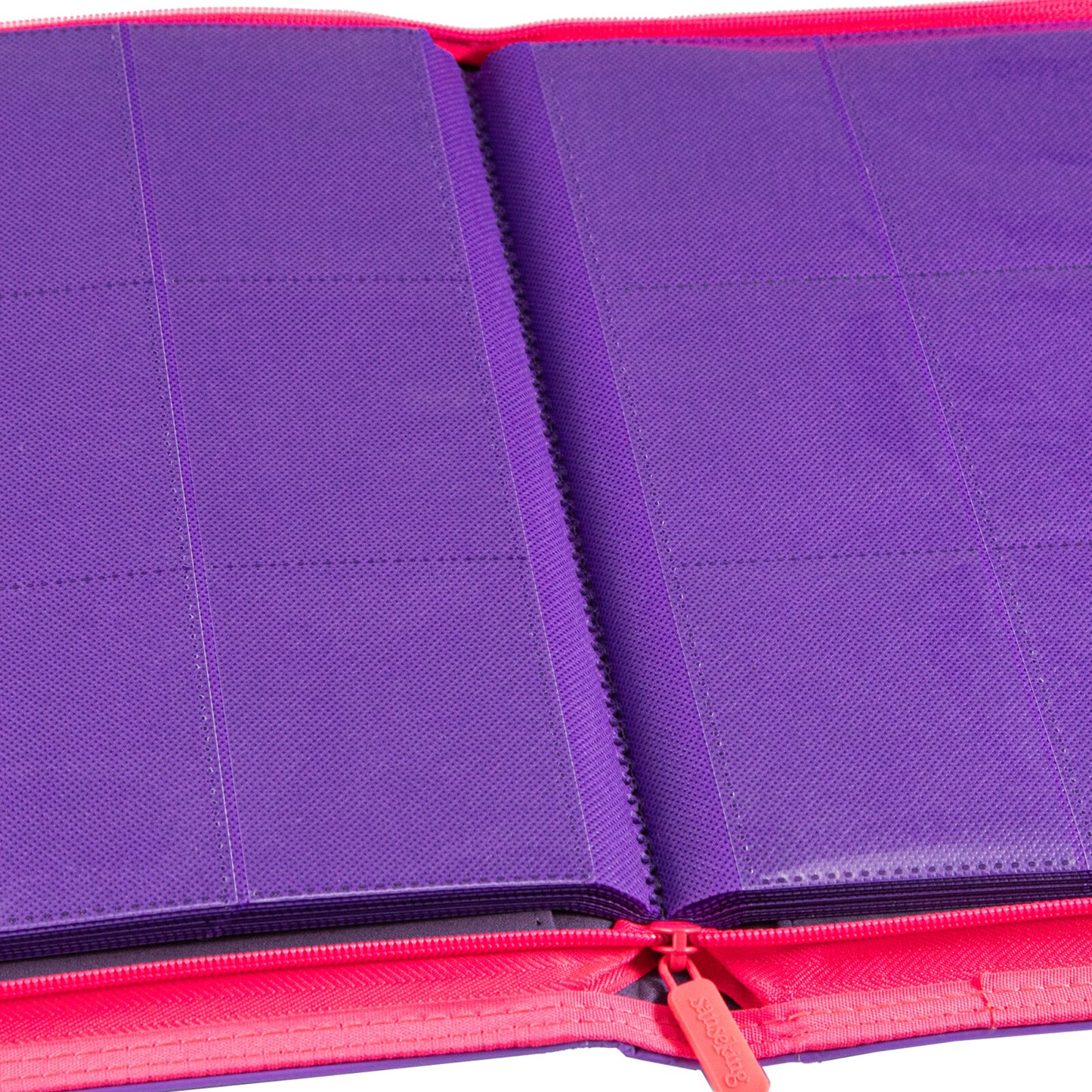Crimson Coral 9-Pocket Card Binder  - Purple - Sanseking