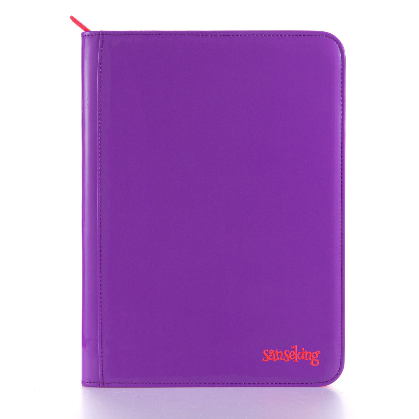 Crimson Coral 9-Pocket Card Binder  - Purple - Sanseking