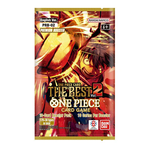 One Piece Card Game PRB-02 The Best Premium Booster Box ENGLISH