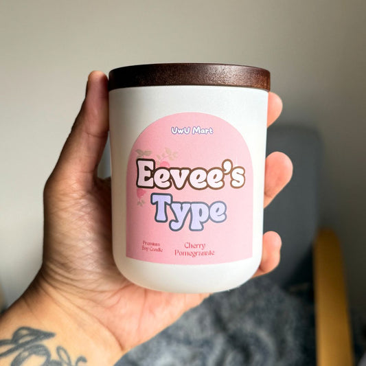 Eevee's Type Soy Candle